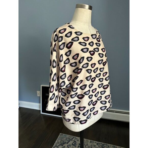 Bells Andy Warhol Marilyn Monroe Lips Pop Art Top M/L - Picture 6 of 7